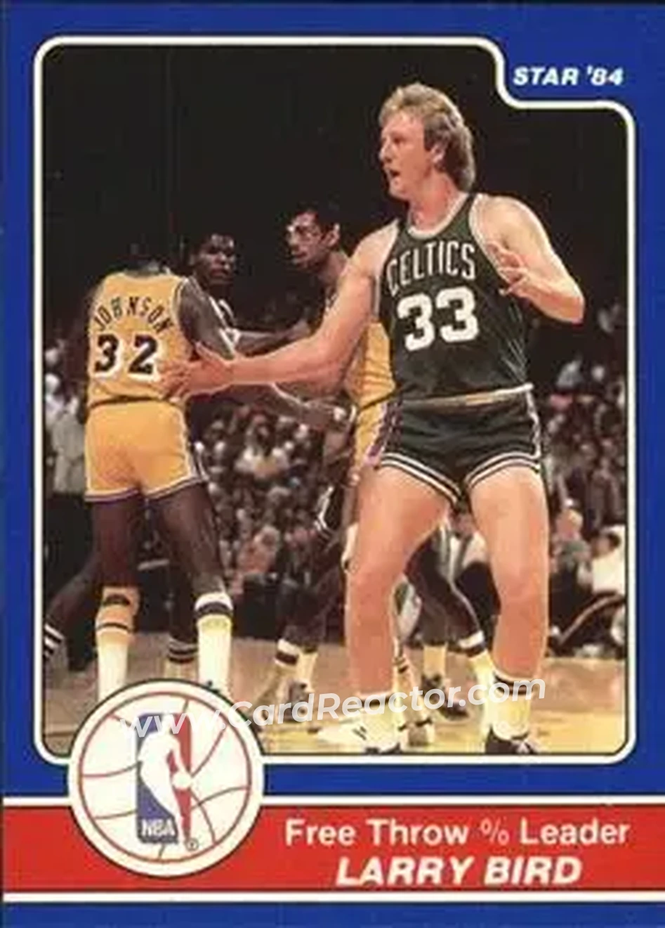 1984 Star Awards Banquet #15 - Larry Bird - Boston Celtics - Front