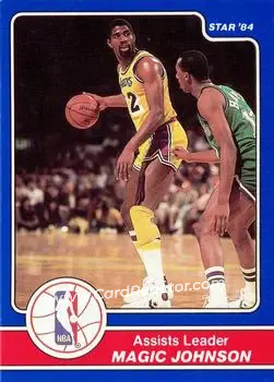 1984 Star Awards Banquet #17 - Magic Johnson - Los Angeles Lakers - Front 1984 Star Awards Banquet #17 - Magic Johnson - Los Angeles Lakers - Front
