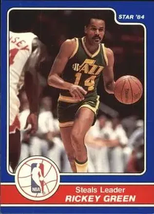 1984 Star Awards Banquet #18 - Rickey Green - Utah Jazz