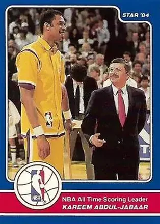 1984 Star Awards Banquet #21 - Kareem Abdul-Jabbar - Los Angeles Lakers
