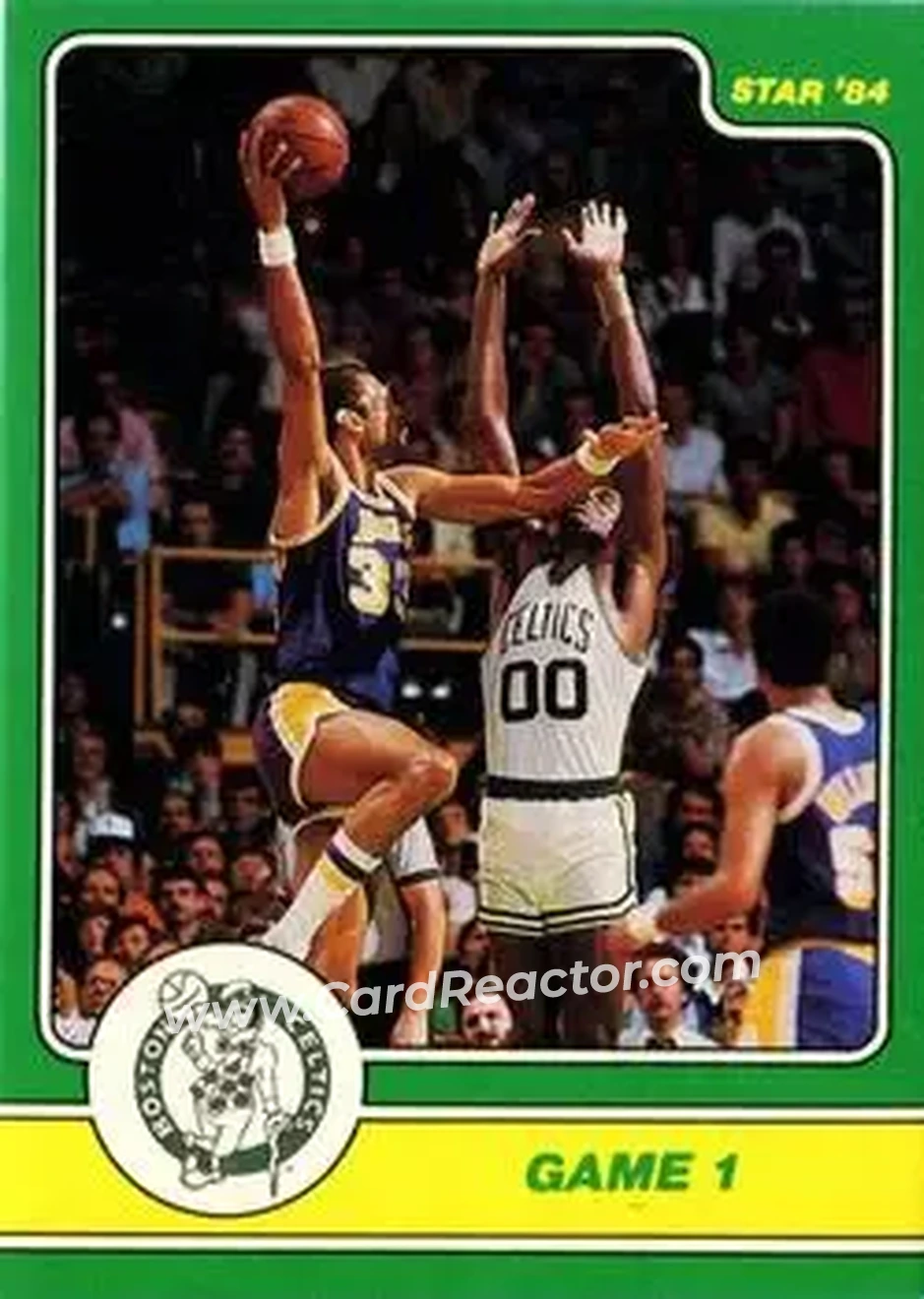 1984 Star Celtics Champs #2 - Card #2 - Los Angeles Lakers - Front 1984 Star Celtics Champs #2 - Card #2 - Los Angeles Lakers - Front