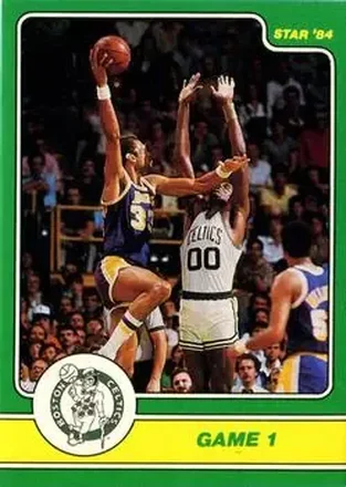 1984 Star Celtics Champs #2 Card #2