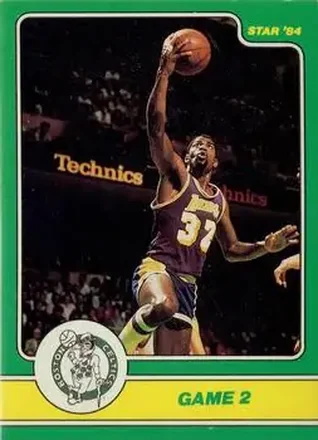 1984 Star Celtics Champs #5 Card #5
