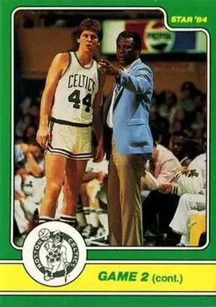 1984 Star Celtics Champs #6 Card #6