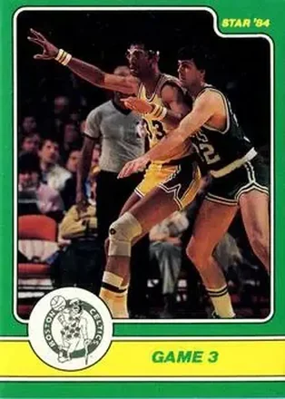 1984 Star Celtics Champs #8 Card #8
