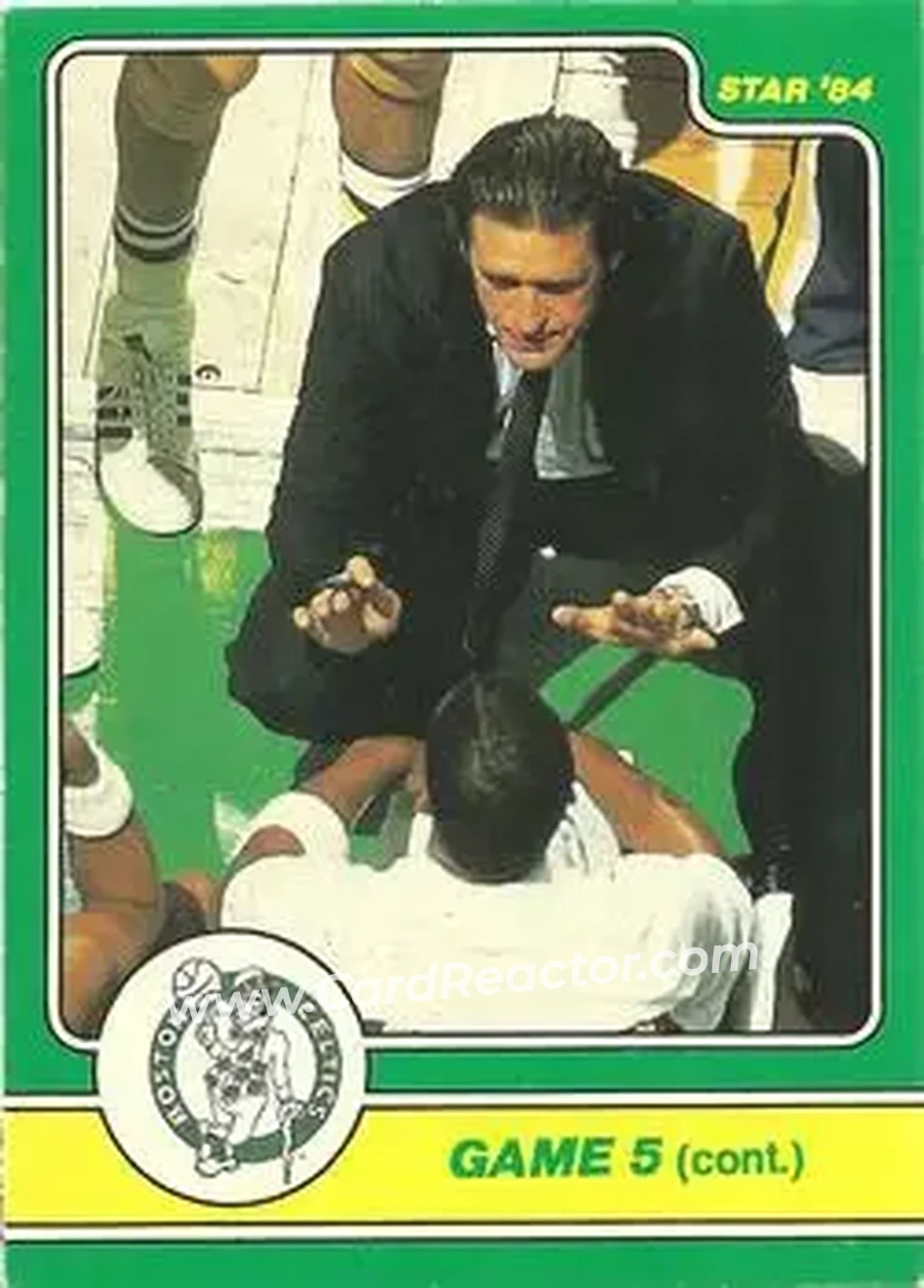 1984 Star Celtics Champs #15 - Card #15 - Los Angeles Lakers - Front