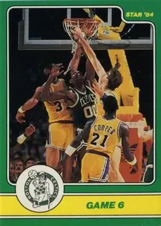 1984 Star Celtics Champs #17 Card #17