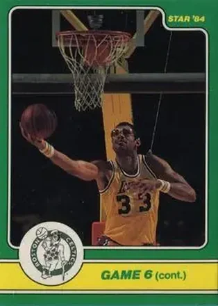 1984 Star Celtics Champs #18 Card #18