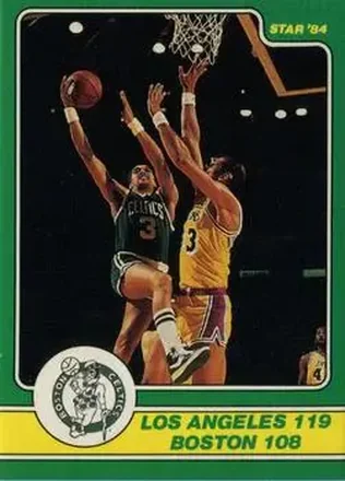 1984 Star Celtics Champs #19 Card #19