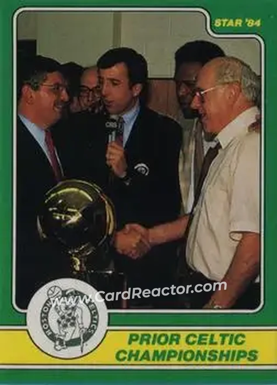 1984 Star Celtics Champs #23 - Card #23 - Boston Celtics - Front
