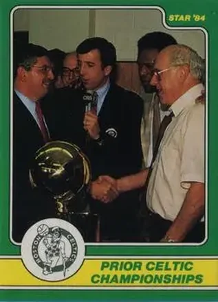 1984 Star Celtics Champs #23 Card #23