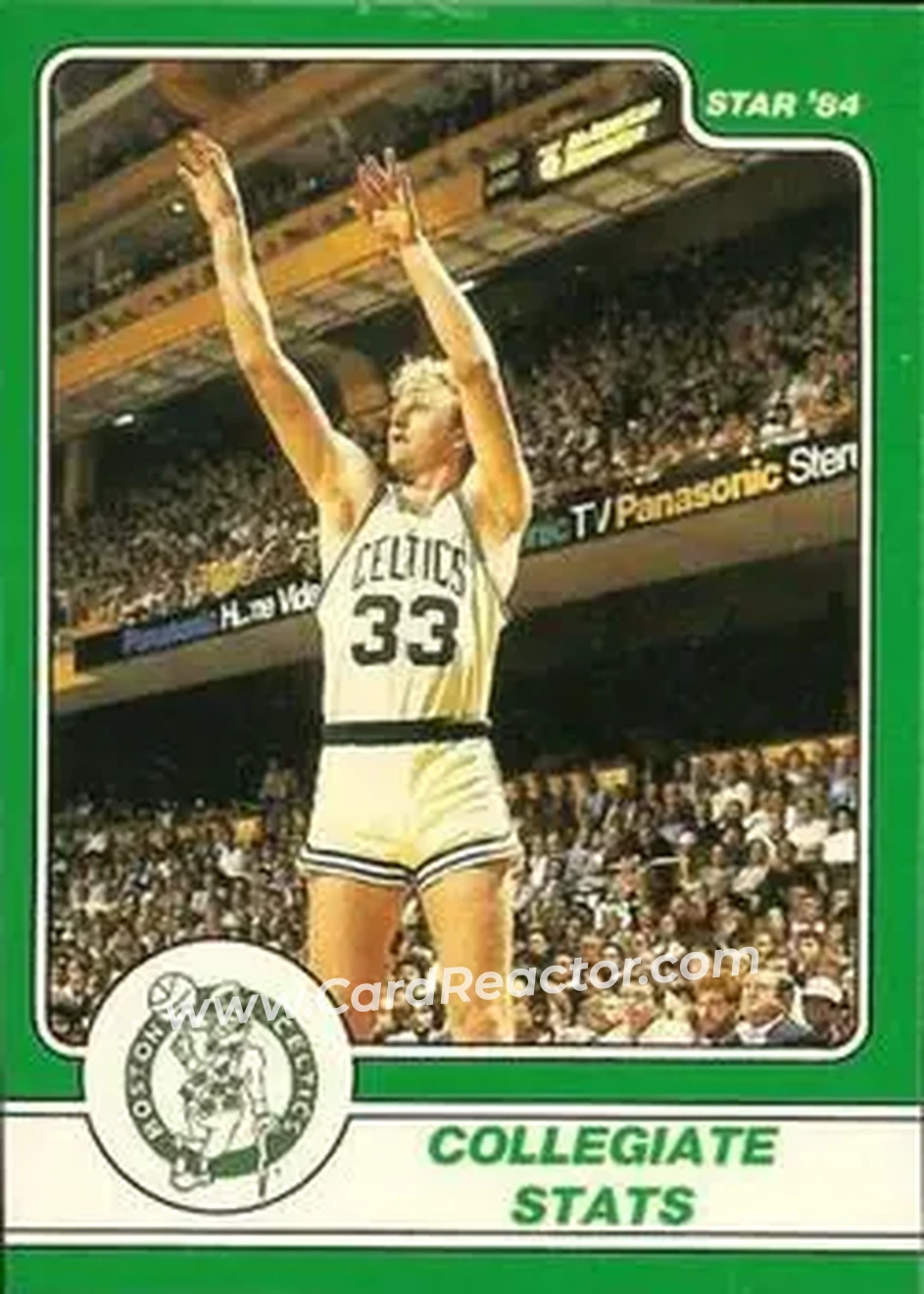 1984 Star Larry Bird #2 - Larry Bird - Boston Celtics - Front