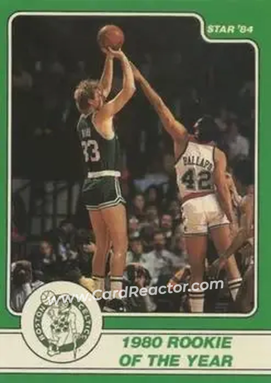 1984 Star Larry Bird #3 - Larry Bird - Boston Celtics - Front