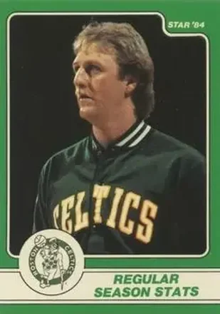 1984 Star Larry Bird #4 Larry Bird