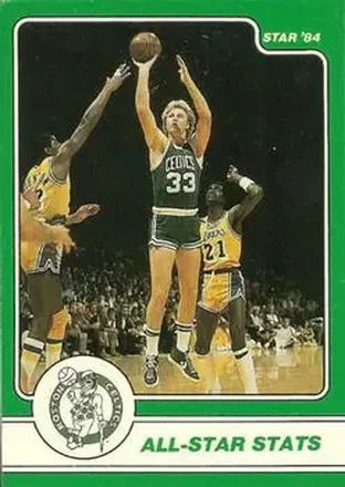 1984 Star Larry Bird #6 Larry Bird