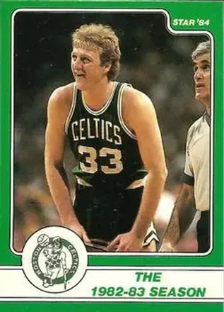 1984 Star Larry Bird #10 Larry Bird