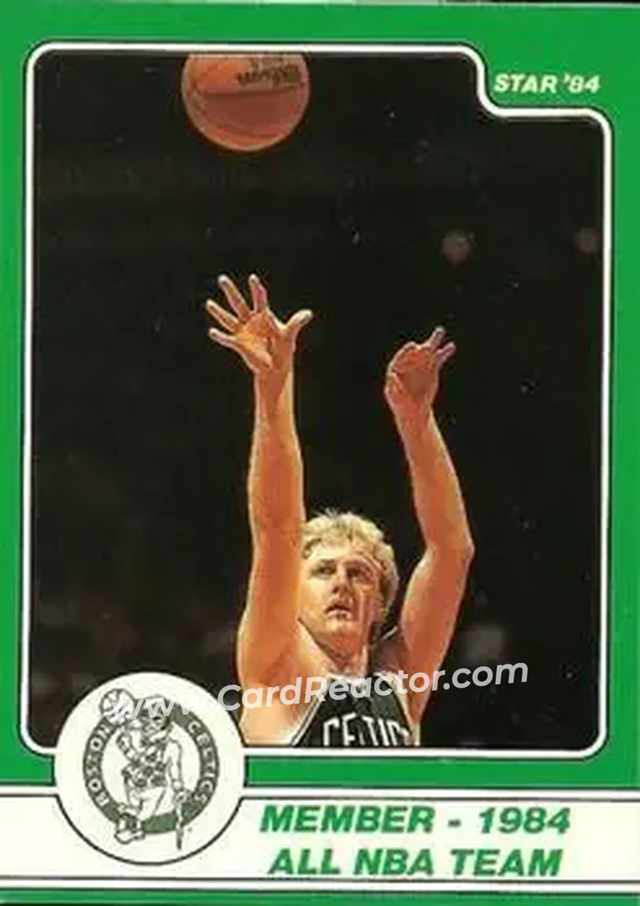 1984 Star Larry Bird #13 - Larry Bird - Boston Celtics - Front