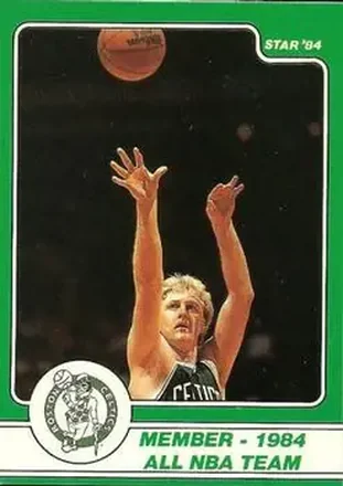 1984 Star Larry Bird #13 Larry Bird
