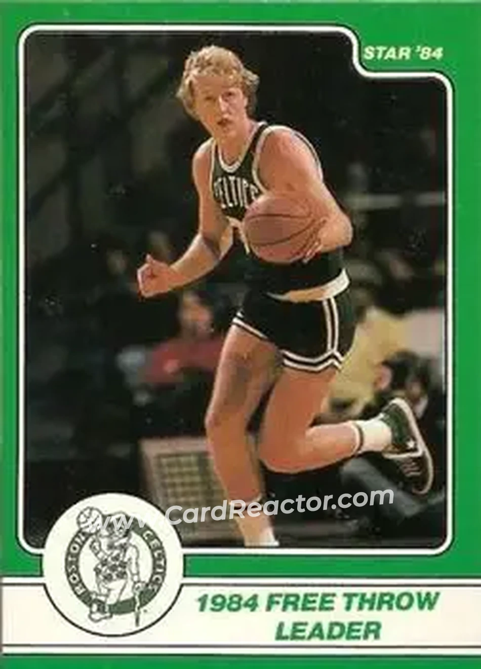 1984 Star Larry Bird #15 - Larry Bird - Boston Celtics - Front