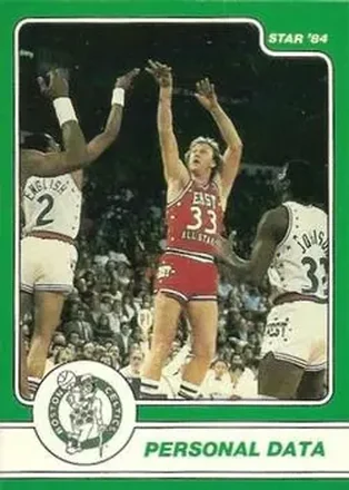 1984 Star Larry Bird #17 Larry Bird