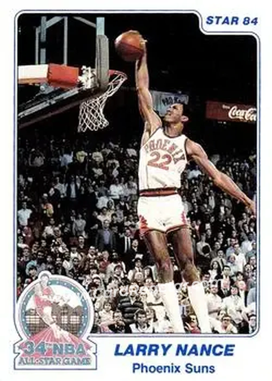 1984 Star Slam Dunk Championship #7 - Larry Nance - Phoenix Suns - Front