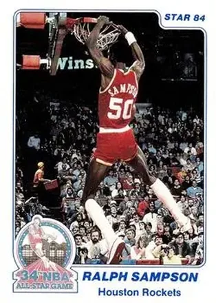 1984 Star Slam Dunk Championship #8 - Ralph Sampson - Houston Rockets