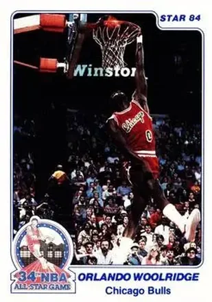 1984 Star Slam Dunk Championship #10 - Orlando Woolridge - Chicago Bulls