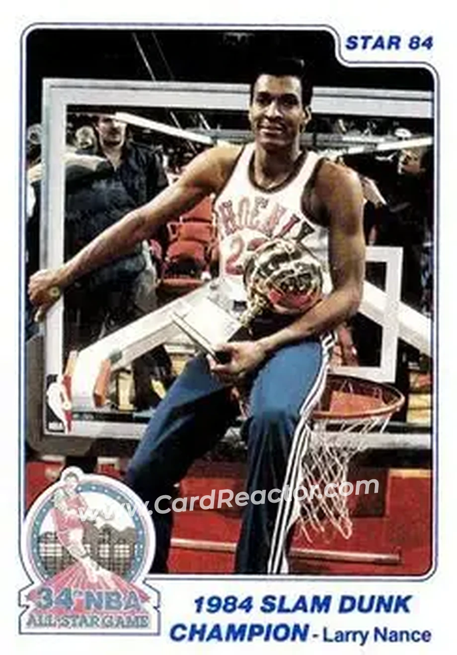 1984 Star Slam Dunk Championship #11 - Larry Nance - Phoenix Suns - Front