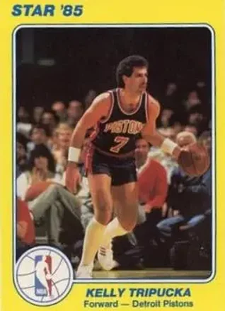 1984-85 Star Court Kings #5 - Kelly Tripucka - Detroit Pistons