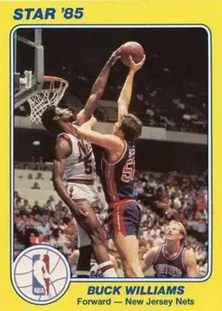 1984-85 Star Court Kings #6 - Buck Williams - New Jersey Nets