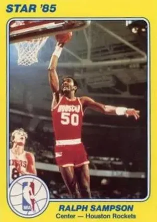 1984-85 Star Court Kings #14 - Ralph Sampson - Houston Rockets