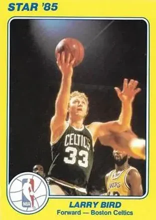 1984-85 Star Court Kings #18 - Larry Bird - Boston Celtics