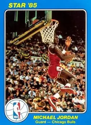 1984-85 Star Court Kings #26 - Michael Jordan - Chicago Bulls