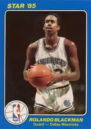 1984-85 Star Court Kings #27 - Rolando Blackman - Dallas Mavericks