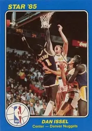 1984-85 Star Court Kings #28 - Dan Issel - Denver Nuggets