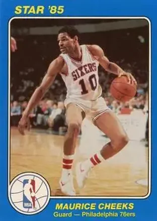 1984-85 Star Court Kings #29 - Maurice Cheeks - Philadelphia 76ers