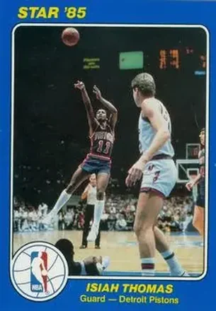 1984-85 Star Court Kings #30 - Isiah Thomas - Detroit Pistons