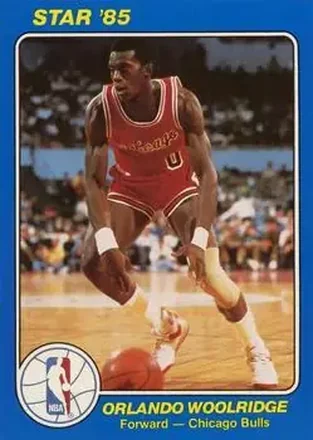 1984-85 Star Court Kings #38 - Orlando Woolridge - Chicago Bulls
