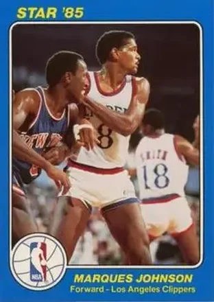 1984-85 Star Court Kings #48 - Marques Johnson - Los Angeles Lakers