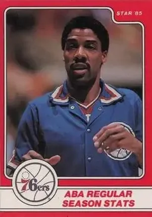 1984-85 Star Julius Erving #3 - Julius Erving - Philadelphia 76ers
