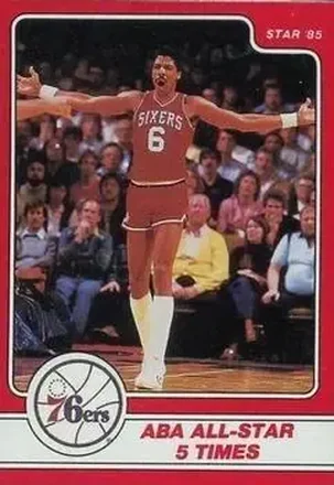 1984-85 Star Julius Erving #5 - Julius Erving - Philadelphia 76ers
