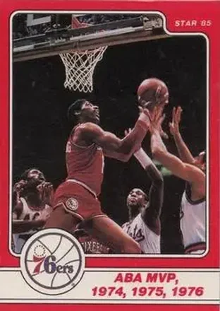 1984-85 Star Julius Erving #9 - Julius Erving - Philadelphia 76ers