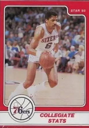 1984-85 Star Julius Erving #10 - Julius Erving - Philadelphia 76ers