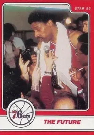 1984-85 Star Julius Erving #18 - Julius Erving - Philadelphia 76ers