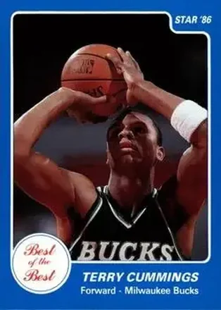 1986 Star Best of the Best #5 - Terry Cummings - Milwaukee Bucks