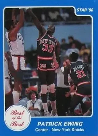 1986 Star Best of the Best #7 - Patrick Ewing - New York Knicks