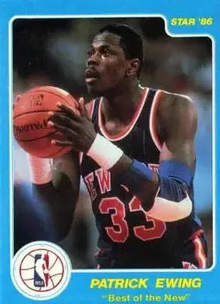 1986 Star Best of the New/Old #NNO - Patrick Ewing - New York Knicks