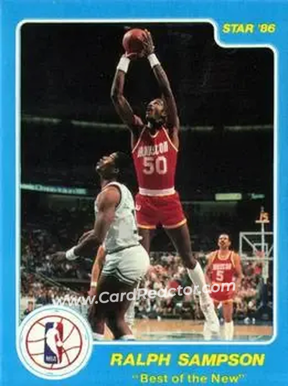 1986 Star Best of the New/Old #NNO - Ralph Sampson - Houston Rockets - Front