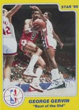 1986 Star Best of the New/Old #NNO - George Gervin - Chicago Bulls