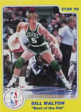 1986 Star Best of the New/Old #NNO - Bill Walton - Boston Celtics
